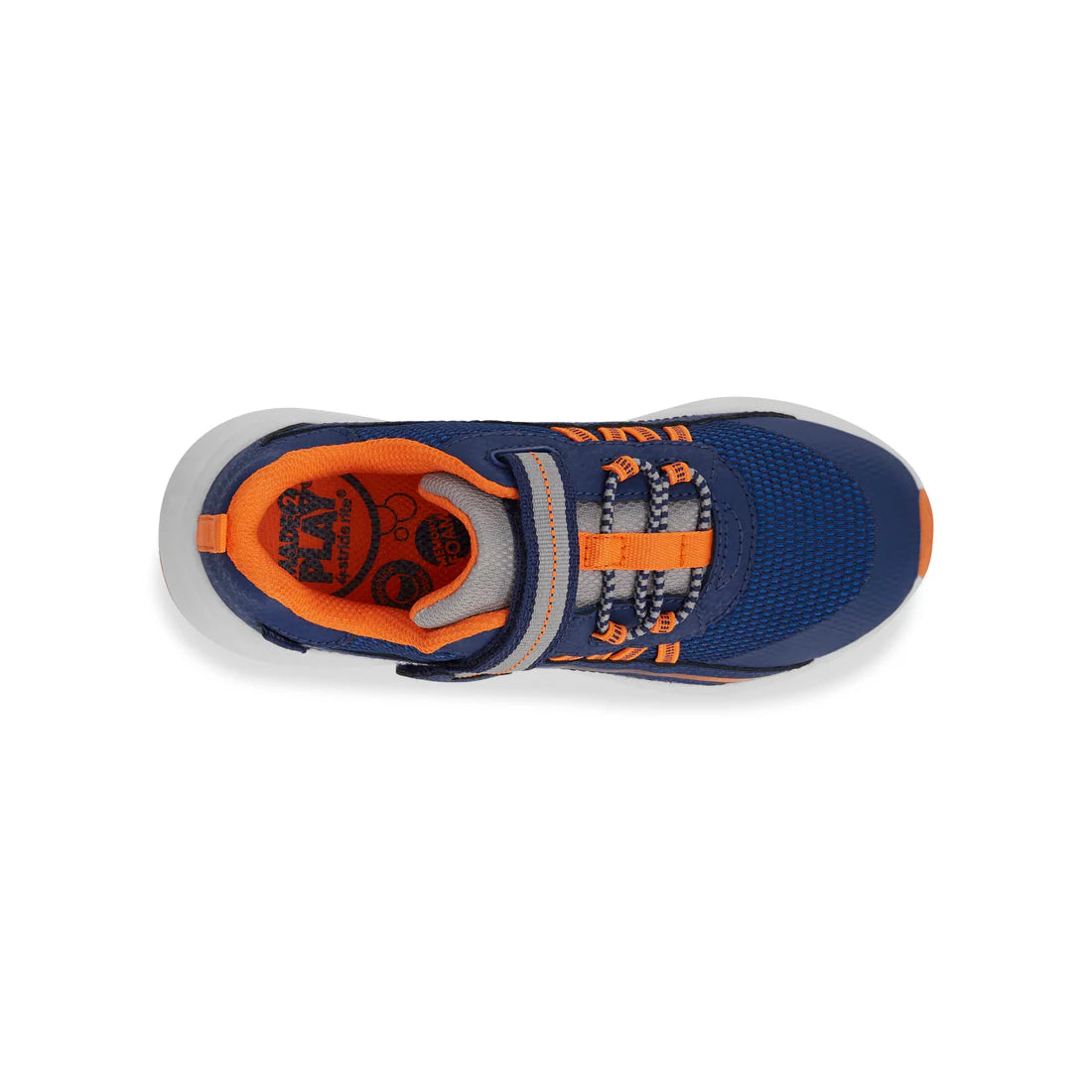 Stride Rite Made2Play Journey 3.0 Leather Sneaker Navy Wide
