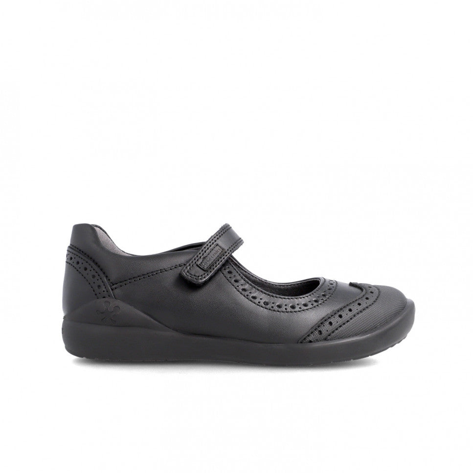 Biomecanics Girls Mary Jane School Shoes Black 191110