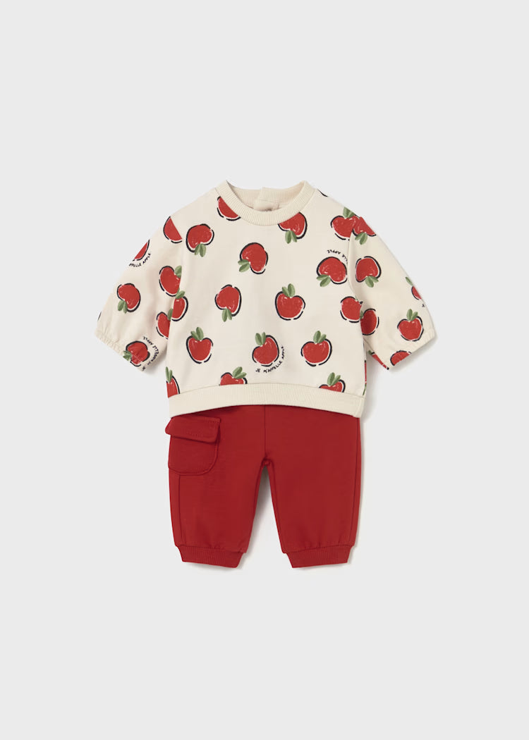 Mayoral - Newborn Girl 4-Piece Set - Cherry