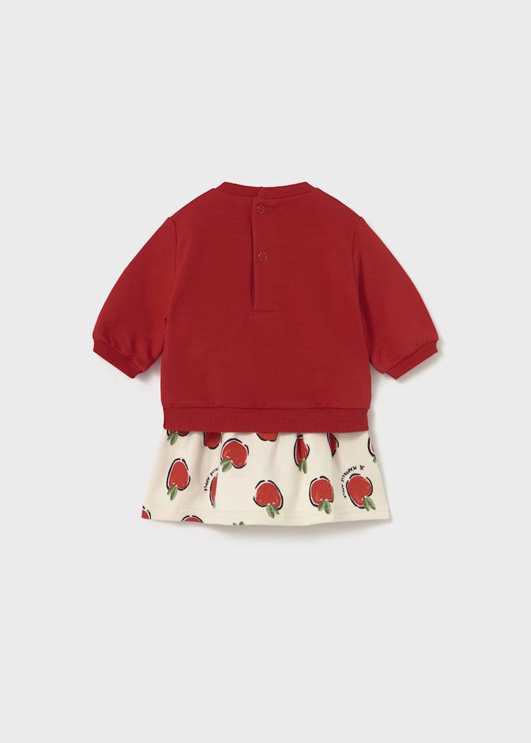 Mayoral - Newborn Girl 4-Piece Set - Cherry