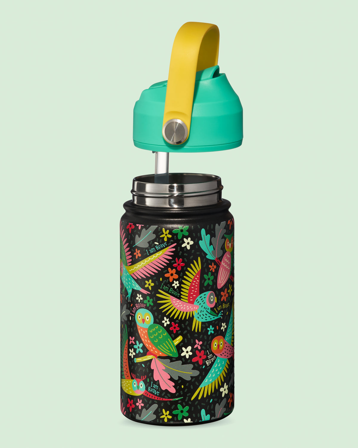 Inkaara Designs Kids Water Bottle, 12oz
