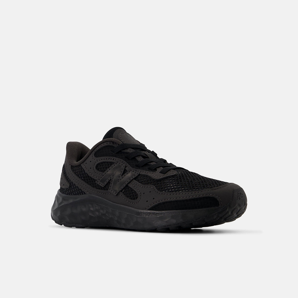 New Balance Fresh Foam Arishi v4 Running Shoe - Bungee Lace - Little Kid - Black