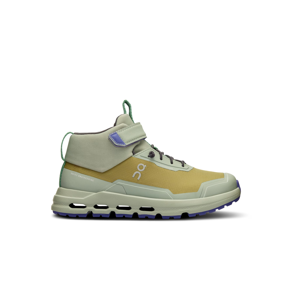 On Cloudhero Kids Mid Waterproof Shoe Safari | Mineral by ON Running