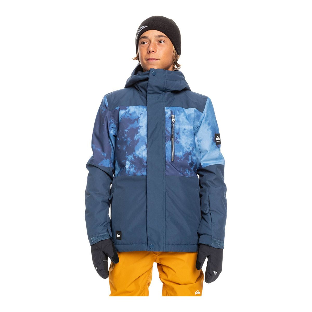 QUIKSILVER Mission Printed Block Winter Jacket, children's jackets