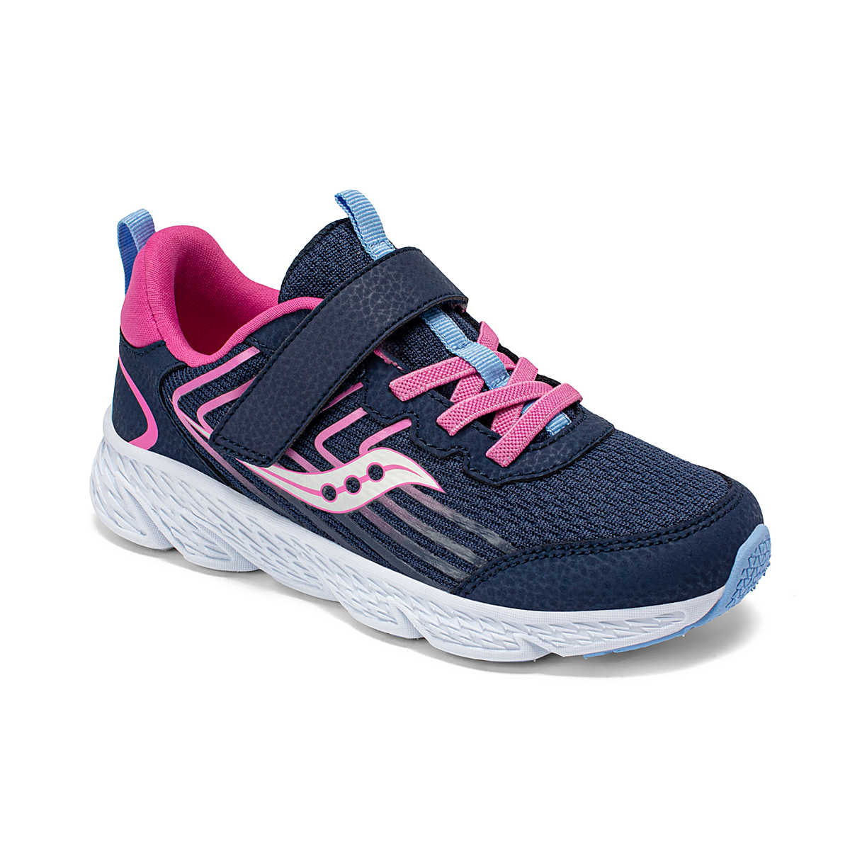 Saucony Wind 3.0 Adaptive Closure Big Kids Sneaker WIDE