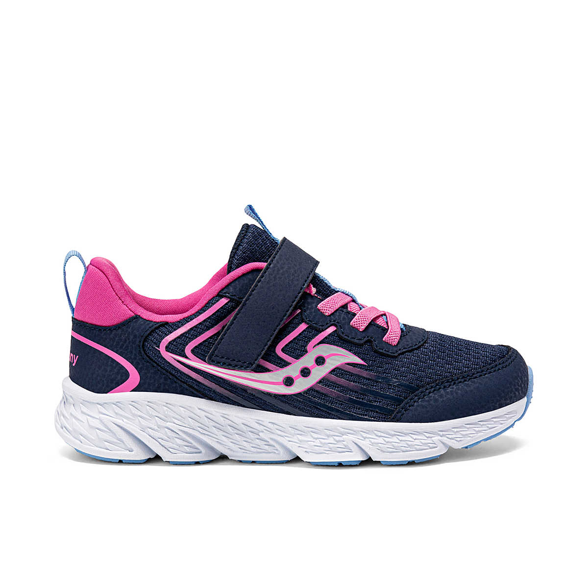 Saucony Wind 3.0 Adaptive Closure Big Kids Sneaker WIDE