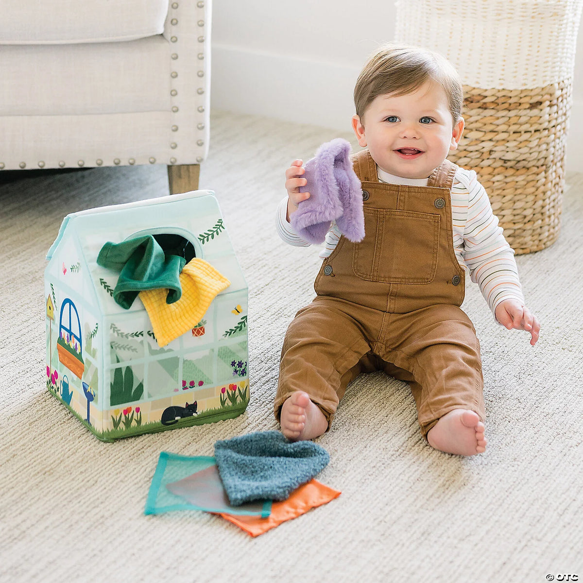 MindWare - Sensory Sprouts Peek & Pull Tissue Box