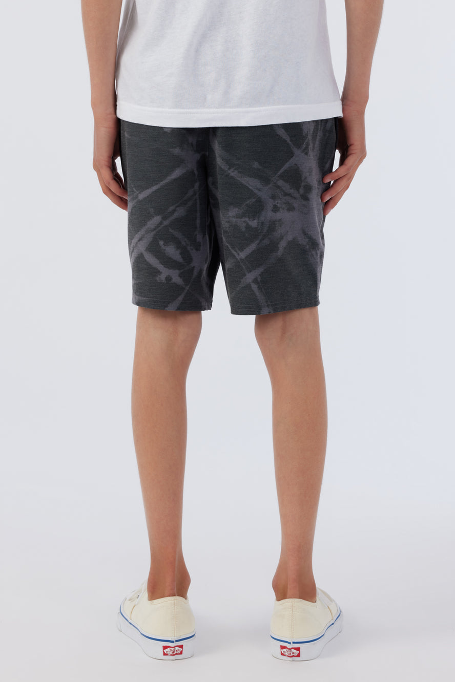O'Neill Stockton Print E- Waist 16 Hybrid Short