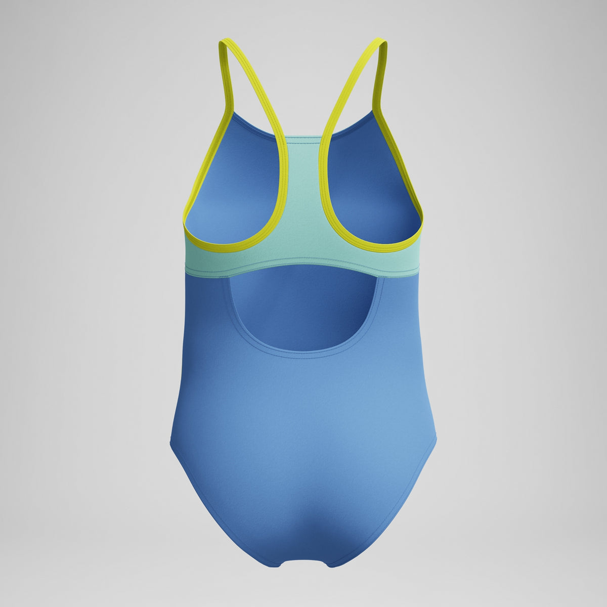 swimsuits one piece blue yellow green 6