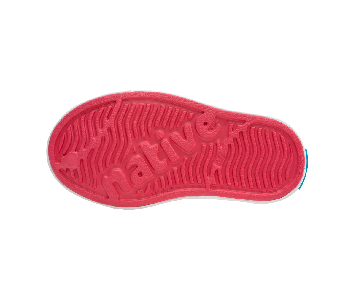 Native Shoes - Jefferson Child Slip On - Sugarlite Block Print – Detail View
