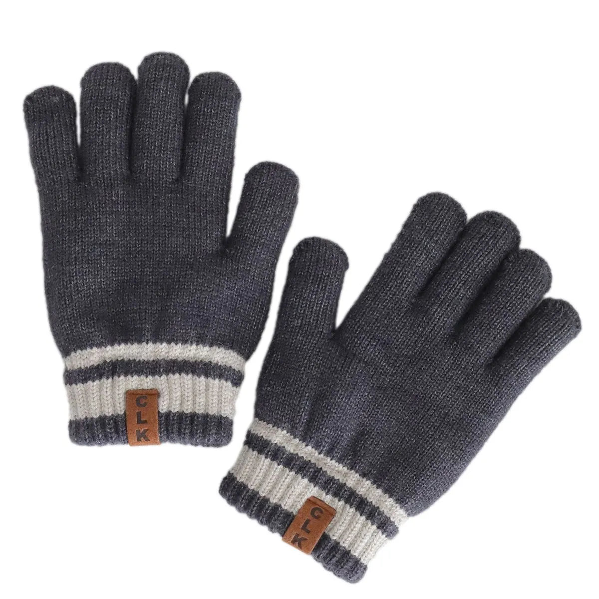 Calikids Woollen Knitted Gloves, children's mittens — alternate view