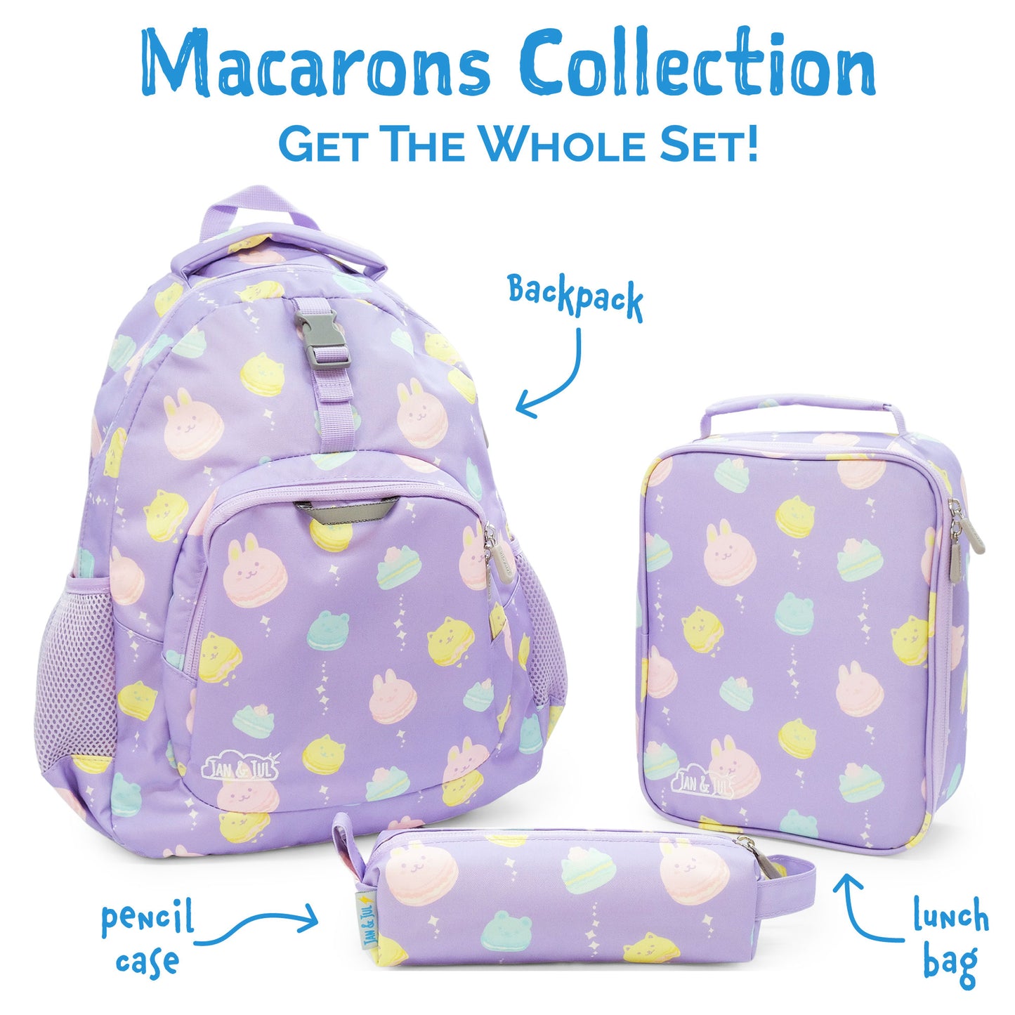 Jan & Jul - Insulated Kids Lunch Bag