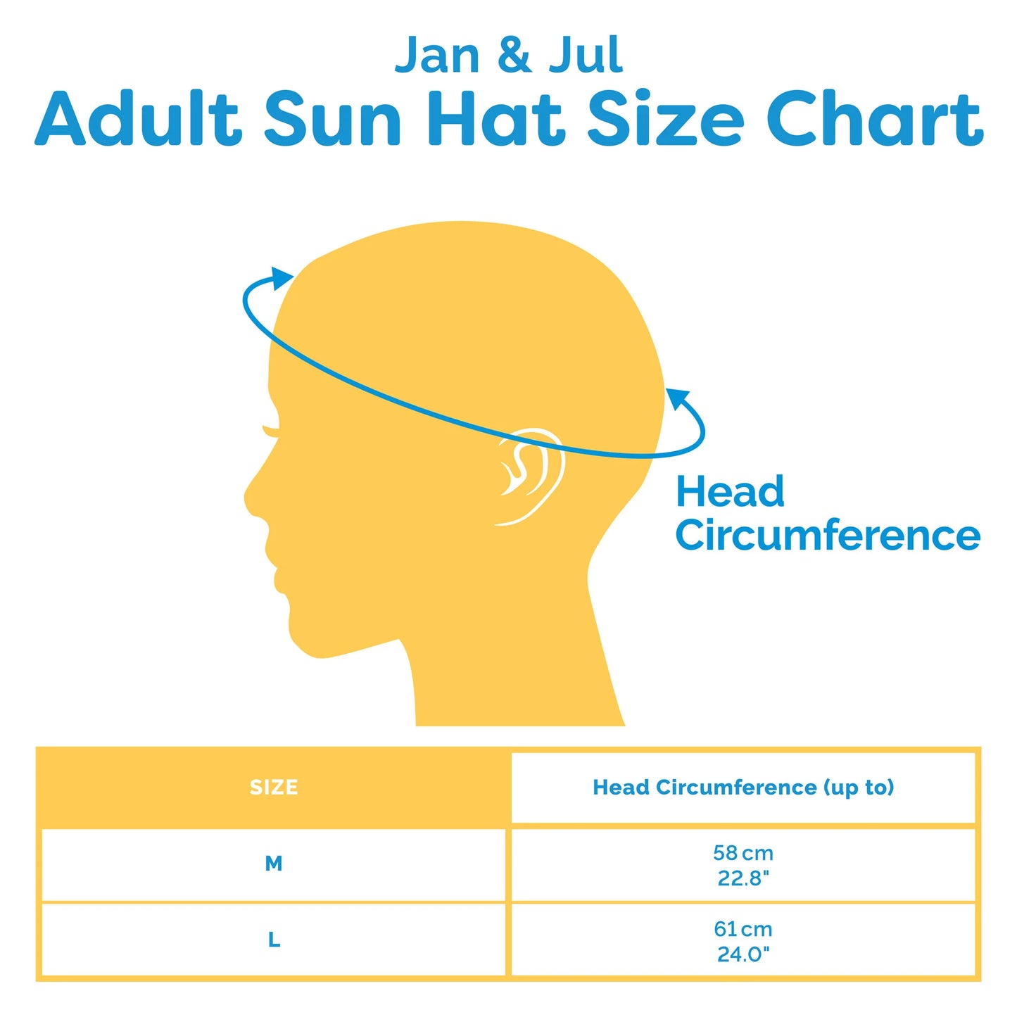 Jan & Jul - Adult Women's Wide Brim Cotton Hat