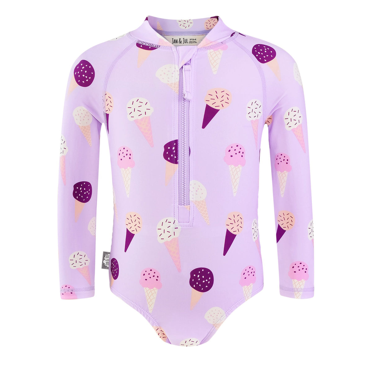 Jan & Jul - One Piece Long Sleeve Swimsuit