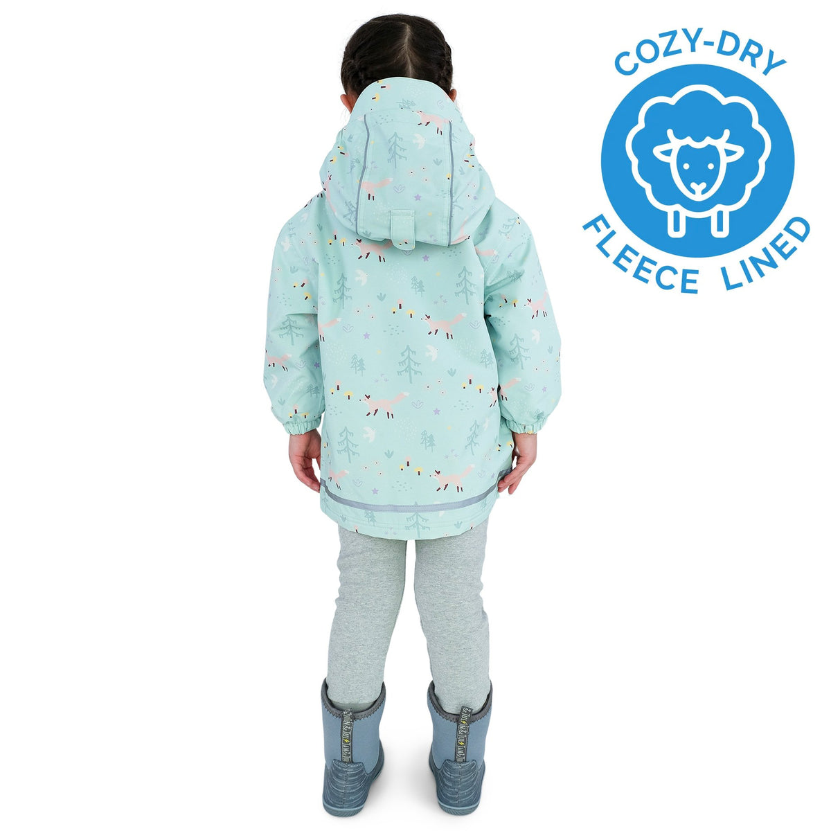 Jan & Jul - Cozy Dry Lined Waterproof Rain Jacket
