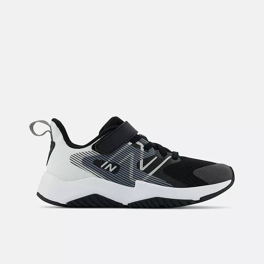New Balance Rave Run v2 Running Shoe - Bungee Lace - Big Kid - Black