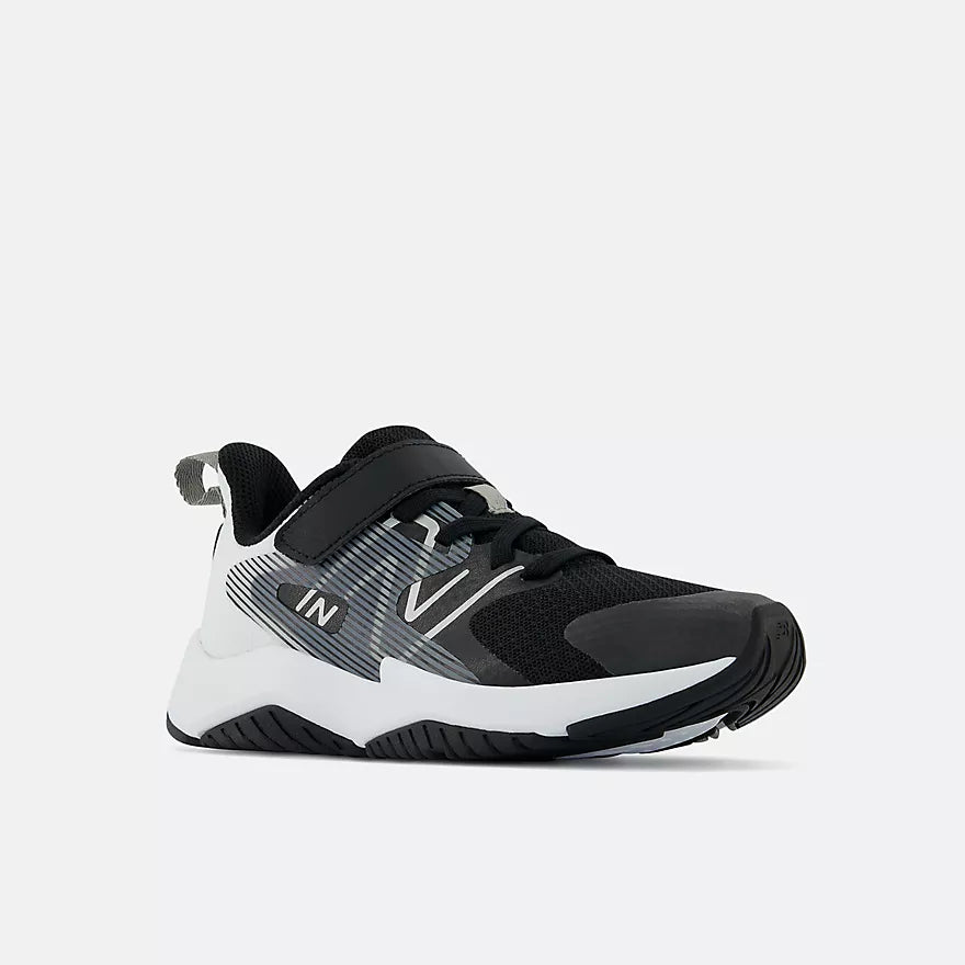 New Balance Rave Run v2 Running Shoe - Bungee Lace - Big Kid - Black