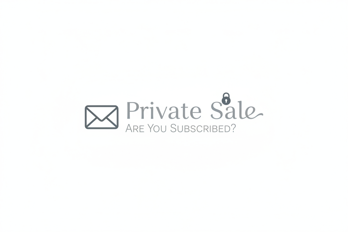 Black Friday Early Access for Subscribers