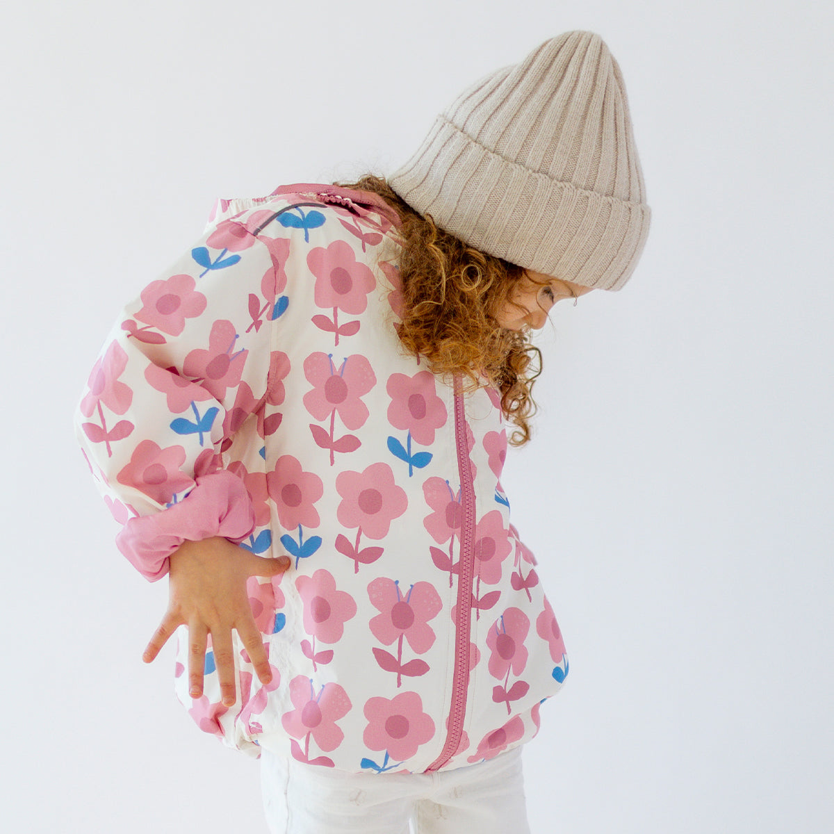Souris Mini Child's Cream Windbreaker Jacket