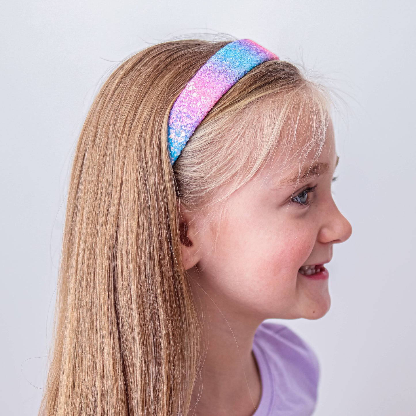 Frog Sac Tapered Chunky Glitter Headband