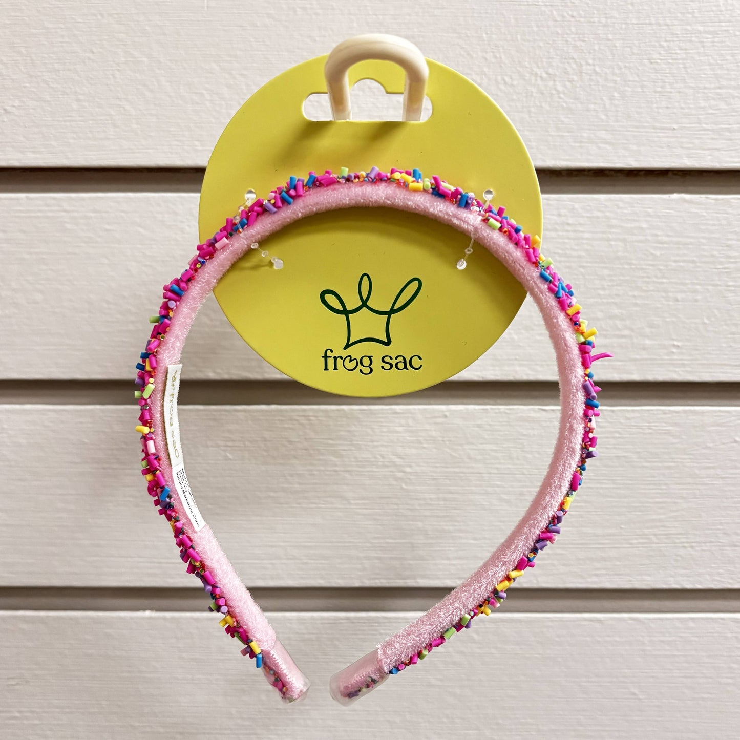 Frog Sac - Thin Sprinkle Headband - Non Slip Hair Accessories for Kids