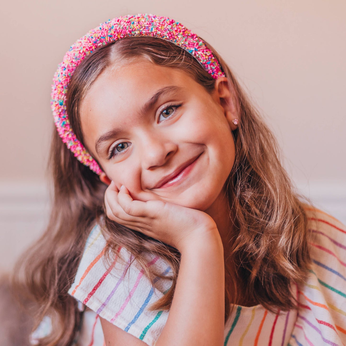 Frog Sac - Padded Sprinkles Headband - Confetti Hair Band