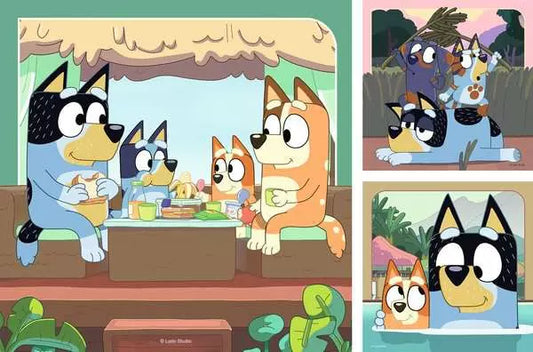 Ravensburger - Bluey Adventure 3x49 pc Puzzles