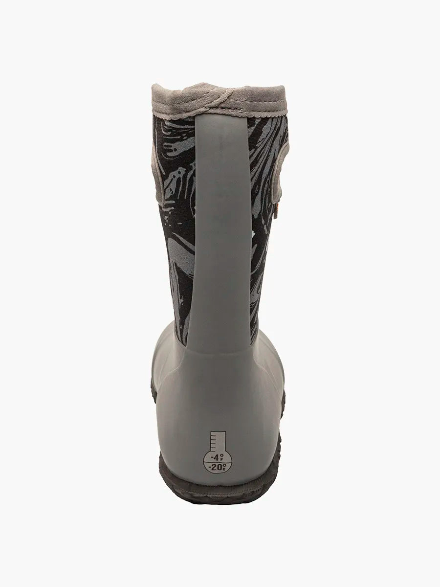 BOGS -  Kids York Printed Insulated Rain Boot