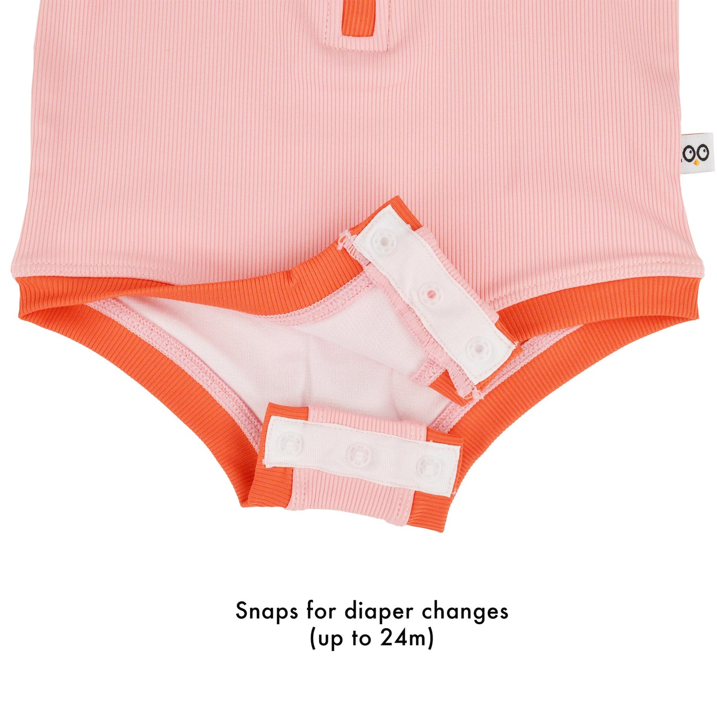 ZOOCCHINI - Short Sleeve Solid Swimsuit