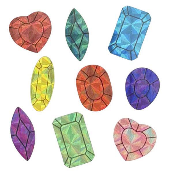 Sticker Garden - Prism Gems Sticker Sheet
