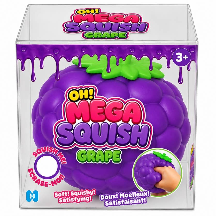 Oh! Mega Squish Grape Jumbo Squishy