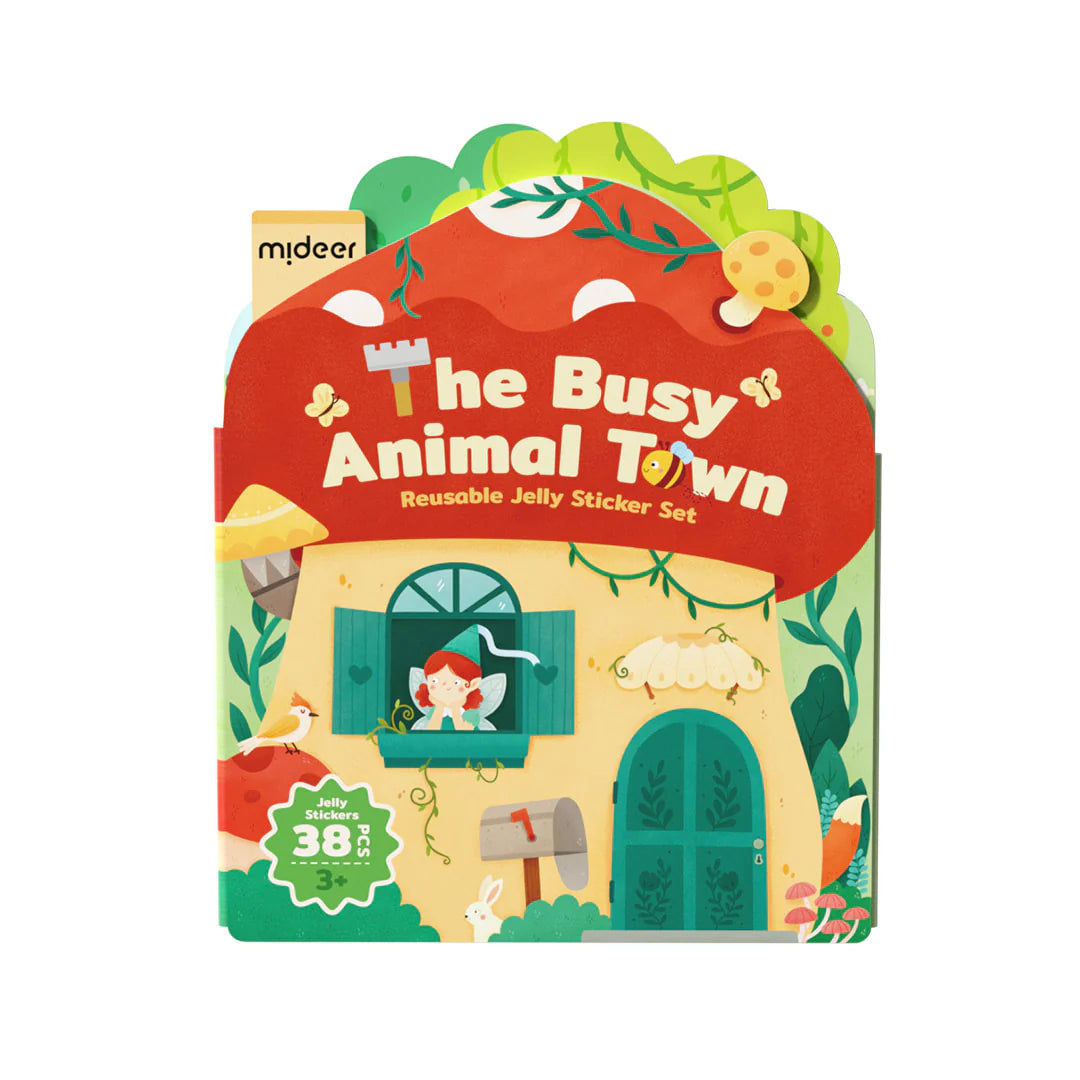 Mideer Reusable Jelly Sticker Activity Book