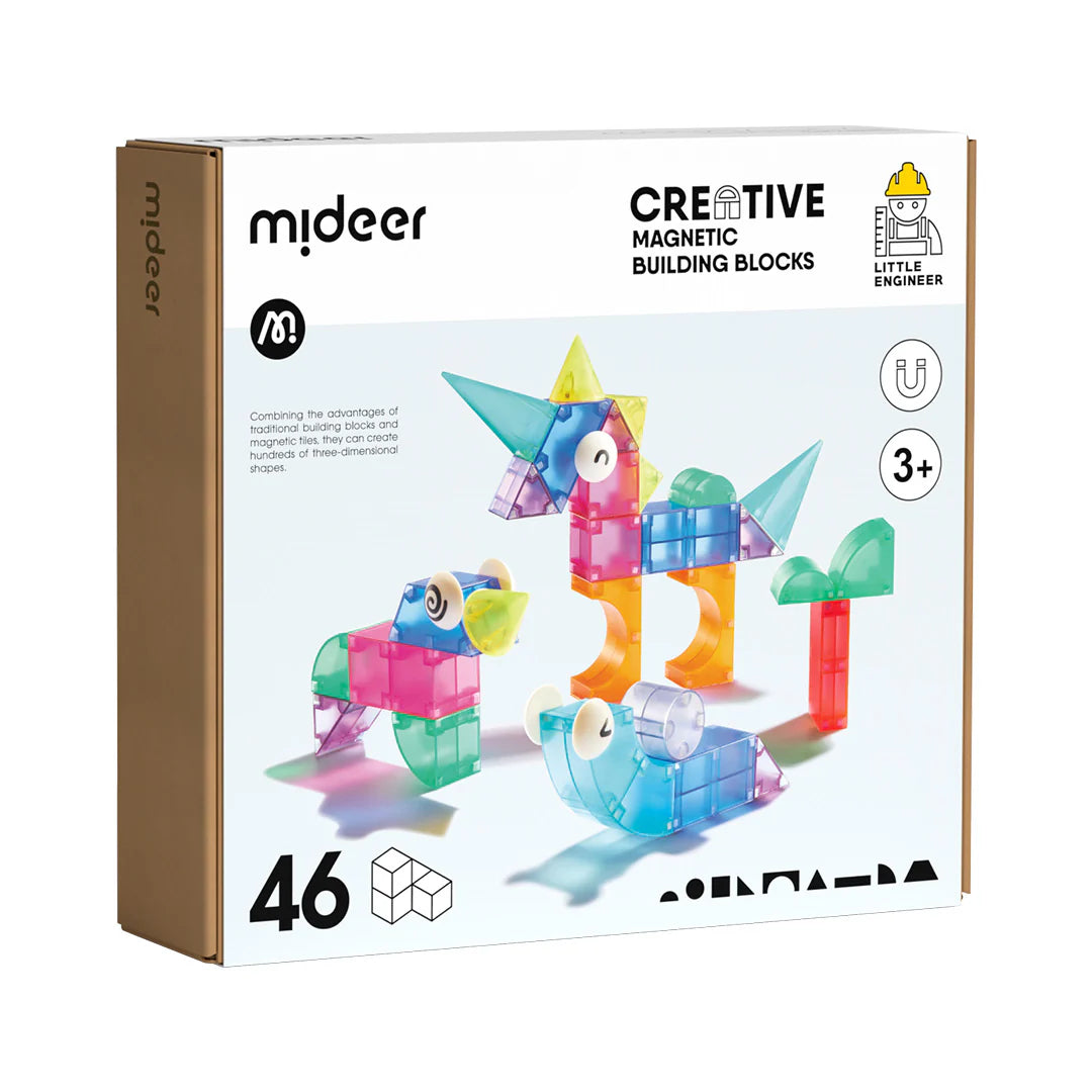 Mideer Creative Magnetic Building Blocks 46 Pieces