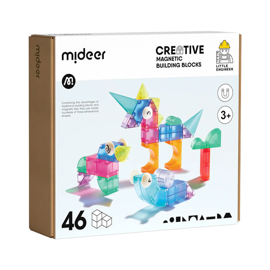 Mideer Creative Magnetic Building Blocks 46 Pieces