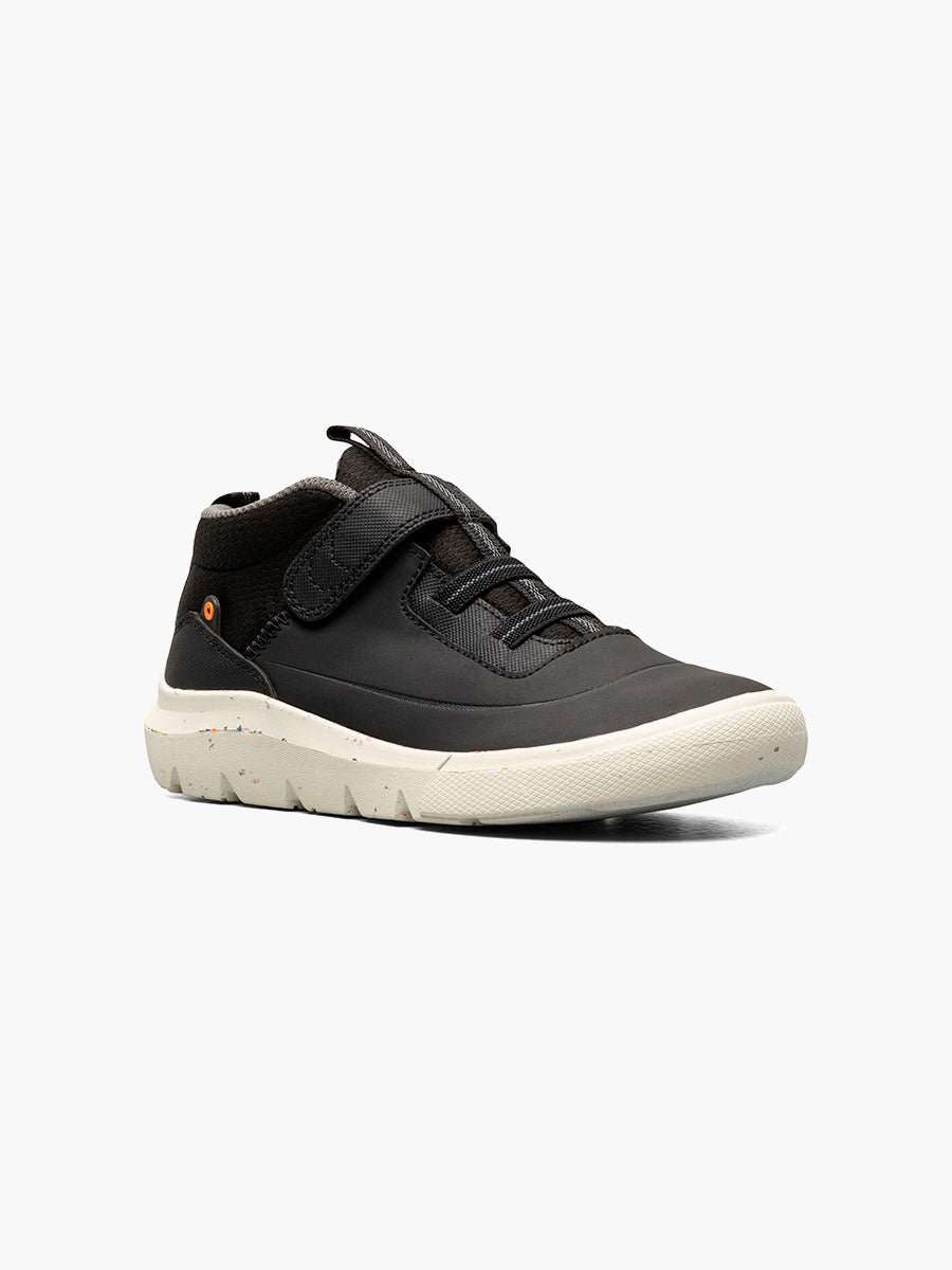 Bogs Skyline Kicker Mid Kids Sneakers Black