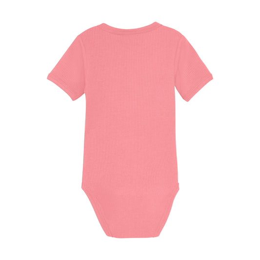 Minymo - Short Sleeved Ribbed Bodysuit