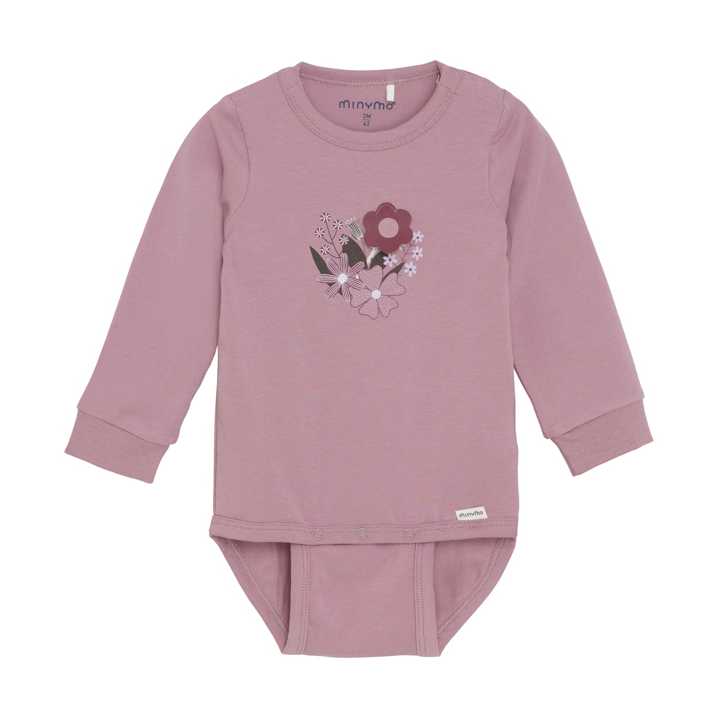 Minymo - Long Sleeve 3D Onesie - 3M