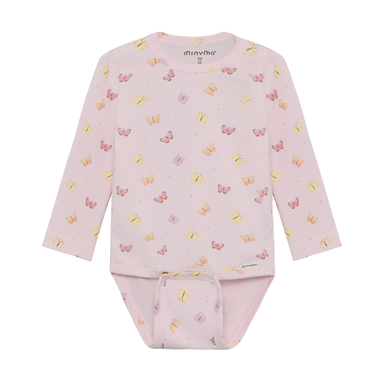 Minymo - Long Sleeve Butterfly Bodysuit