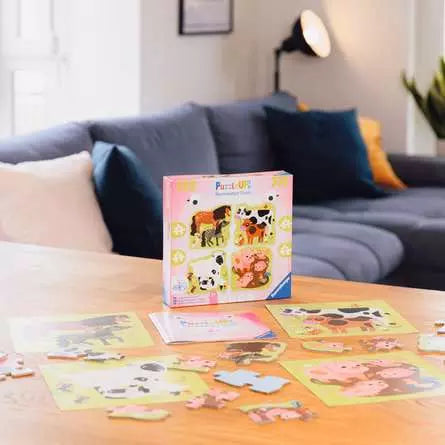 Ravensburger - Puzzle Up: Farm Animals Puzzle Set