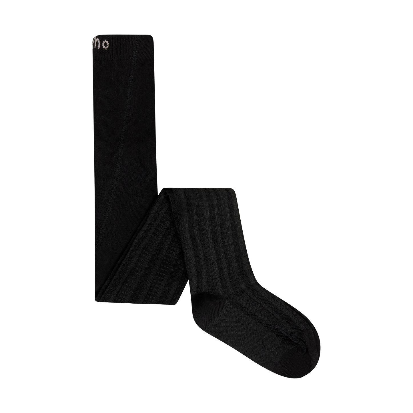 Minymo Cotton Cable Knit Stockings 2-Pack
