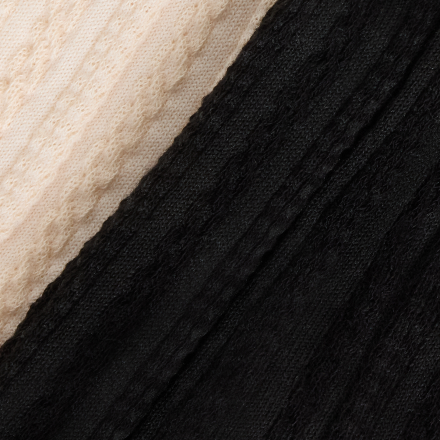 Minymo Cotton Cable Knit Stockings 2-Pack