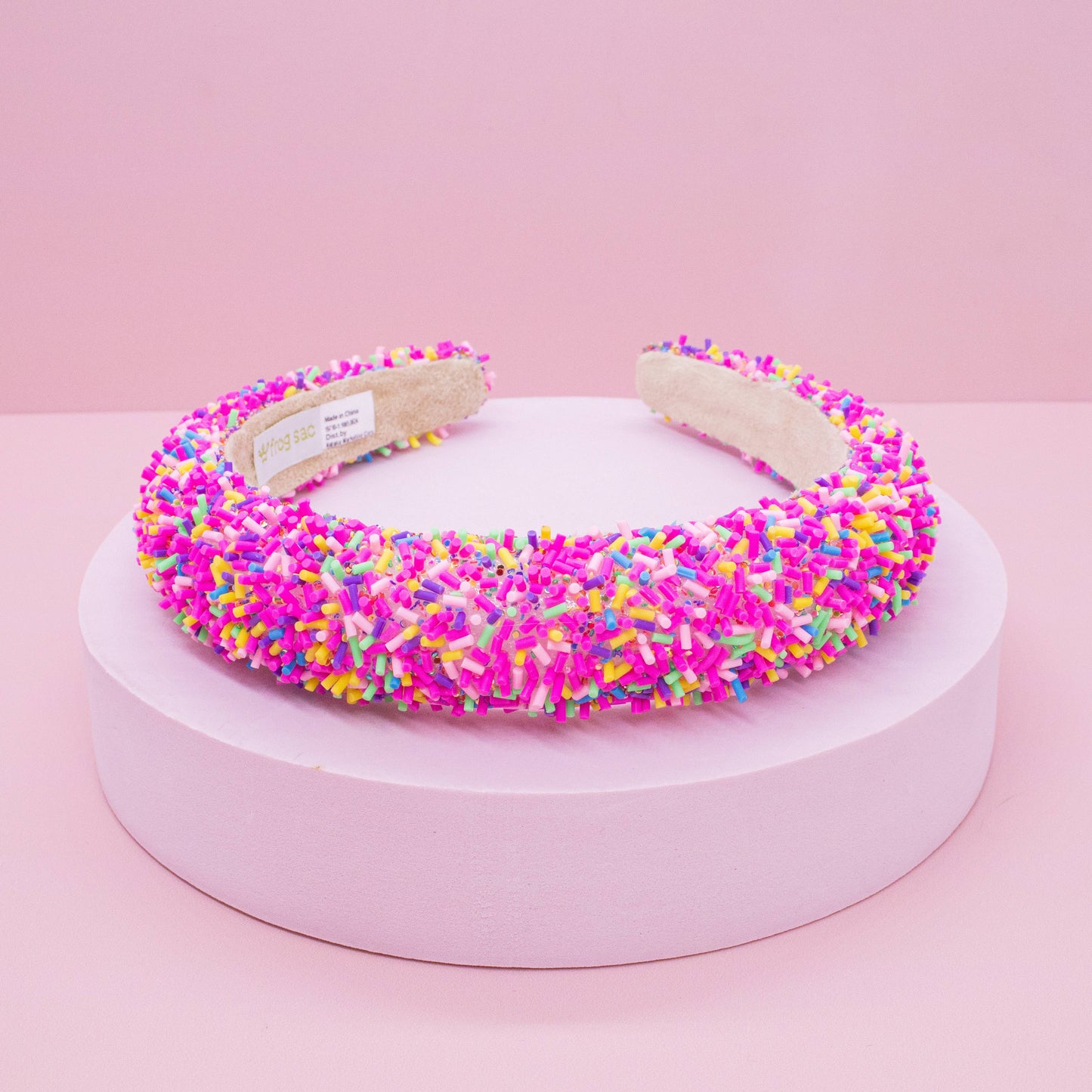 Frog Sac - Padded Sprinkles Headband - Confetti Hair Band
