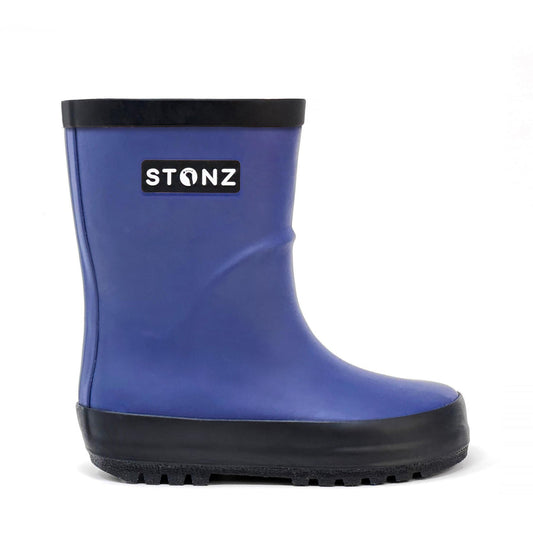 Stonz Kids' Waterproof Rain Boots - Navy