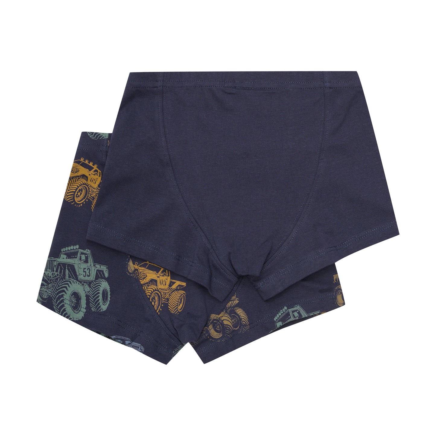 Minymo Boy's Briefs Underwear Monster Truck 2 pack