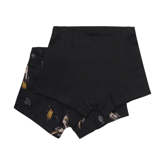 Minymo Boy's Briefs Underwear Rockets 2 pack