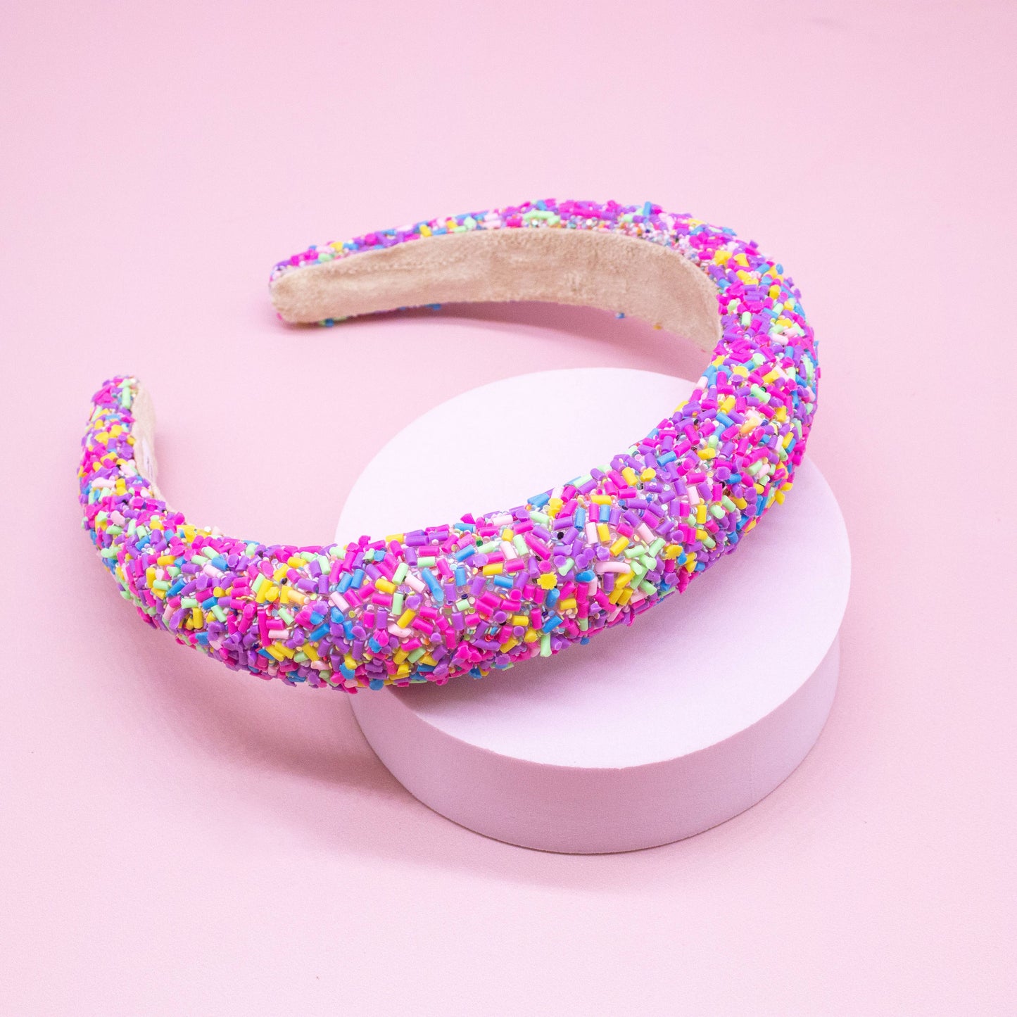 Frog Sac - Padded Sprinkles Headband - Confetti Hair Band