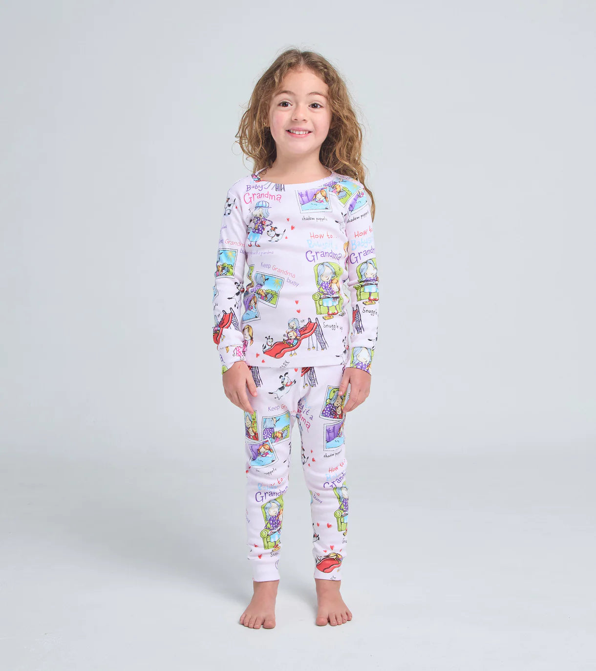 Books to Bed - How To Babysit A Grandma - Flat Pack PJ Set With Book