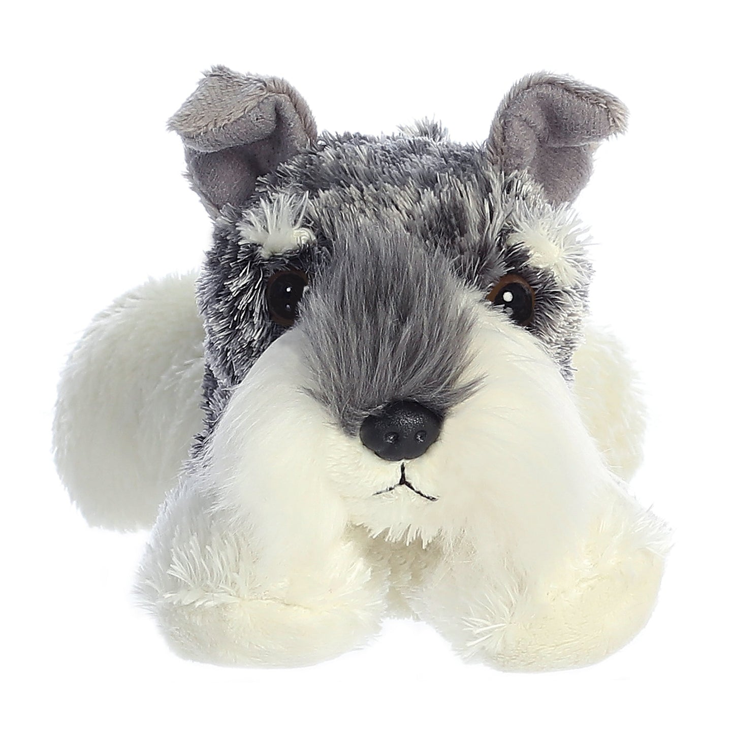 Aurora: Mini Flopsie -  Stein Schnauzer 8" Dog Plush