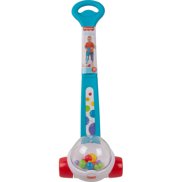 Fisher-Price Corn Popper Push Walking Toy Blue