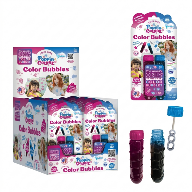 PoppinColorz 2 Pack Color Bubbles